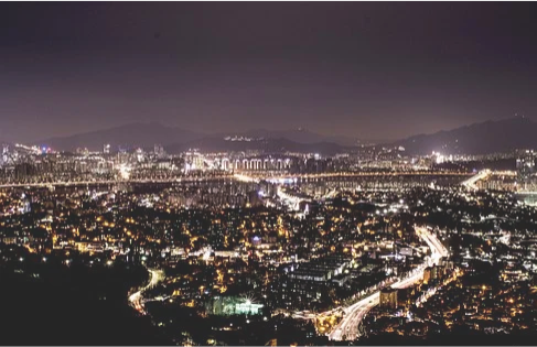 일산동구출장마사지 서비스 이용 가능지역을 설명한 사진
