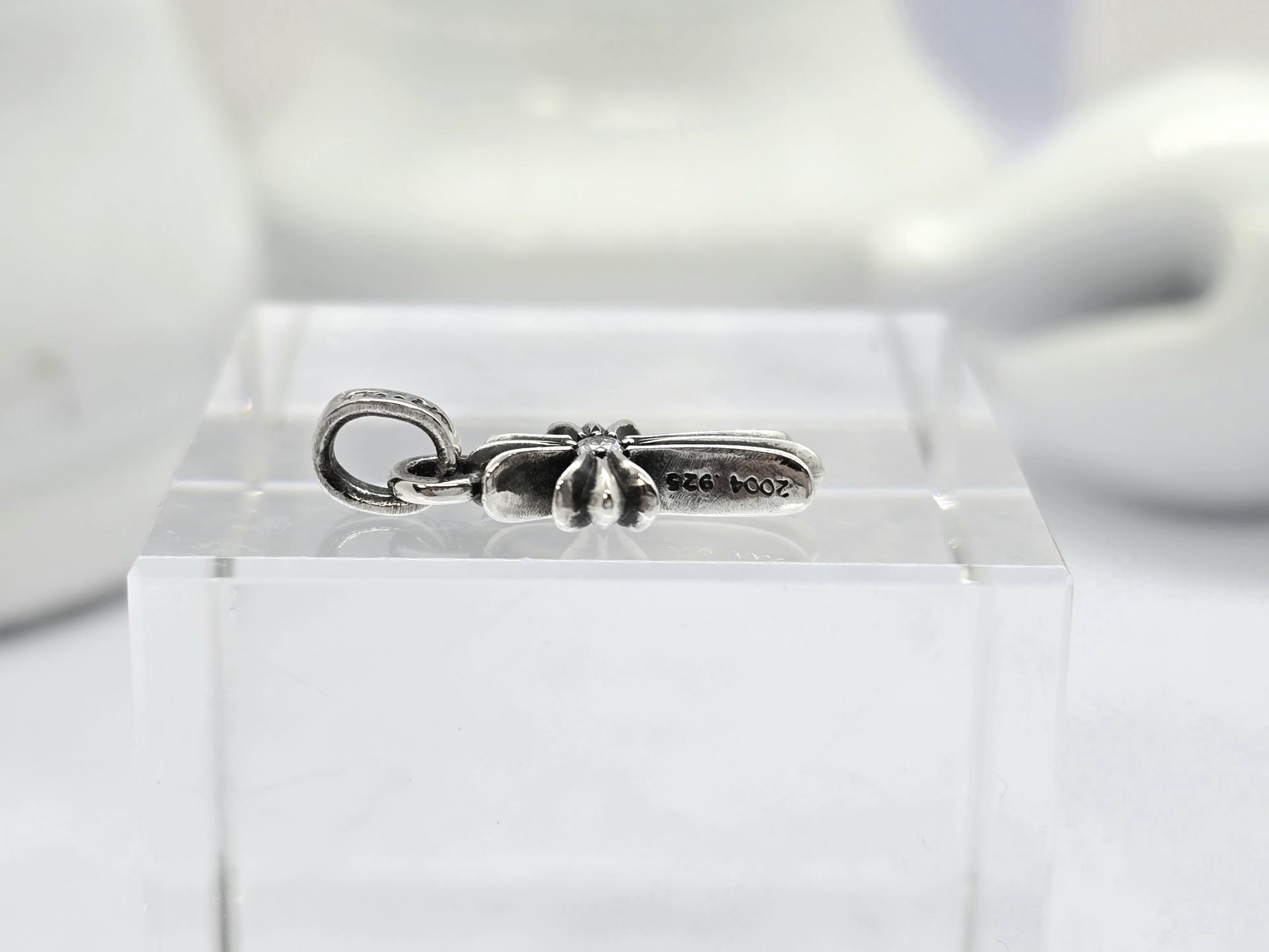 크롬하츠 베이비펫 양면 1P 다이아 펜던트