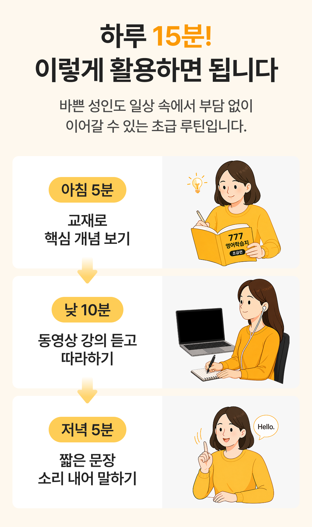 777영어학습지 초급편 24권 (6.1일 업데이트)
