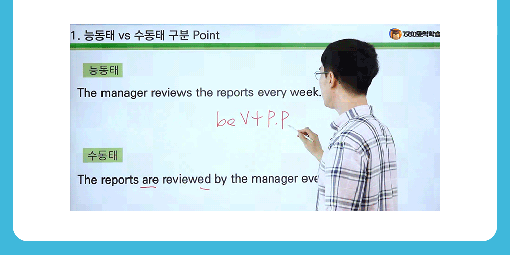 능동태 수동태 토익강의