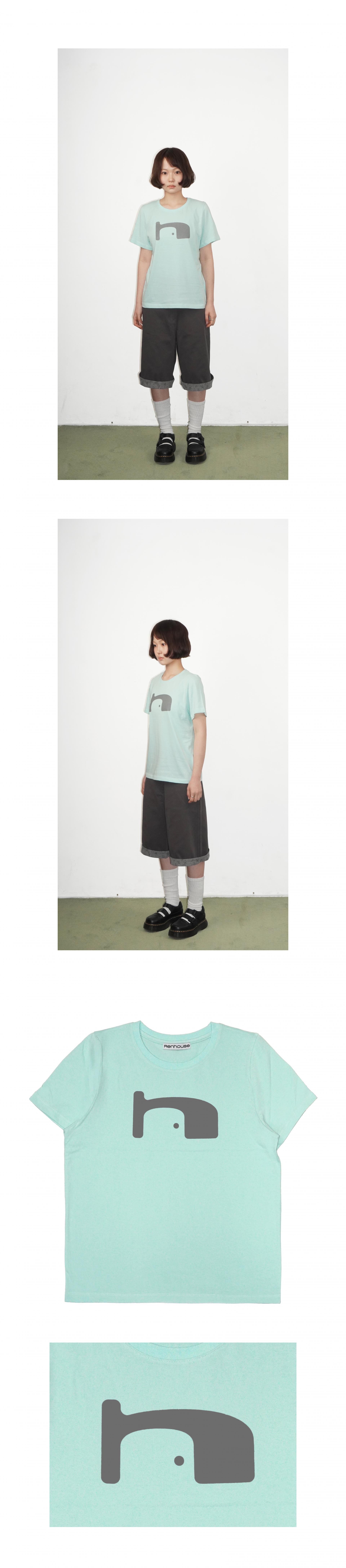 HOUSE LOGO T SHIRTS MINT