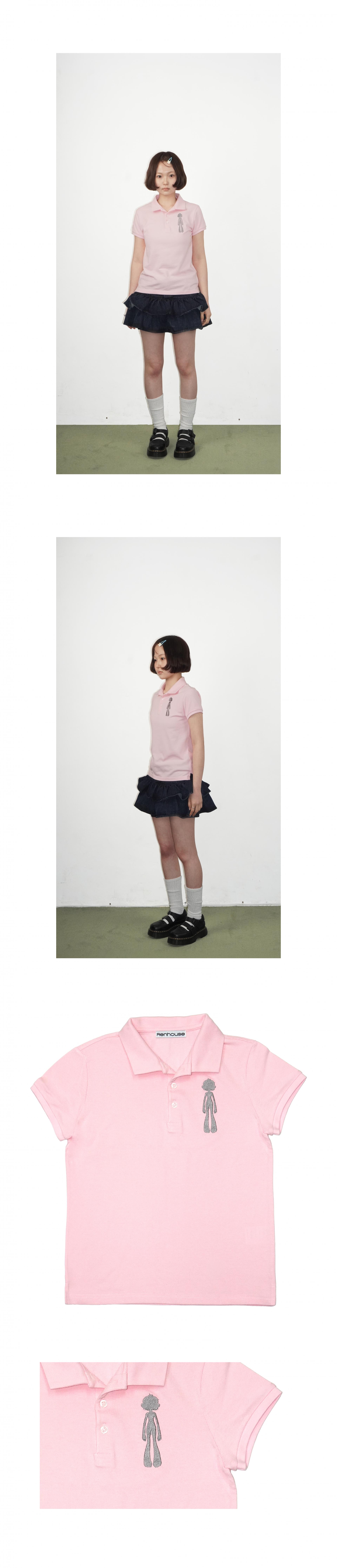 REN POLO SHIRTS PINK