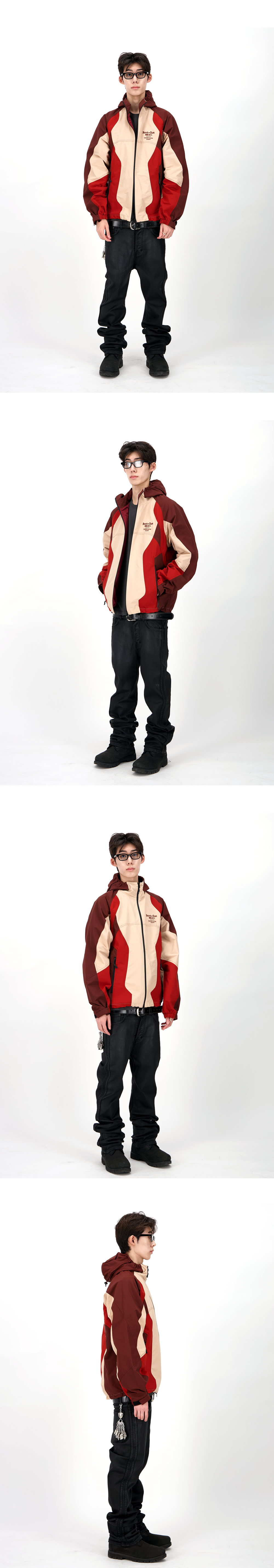 TITAN SILHOUETTE SHELL PARKA - STEAM RED