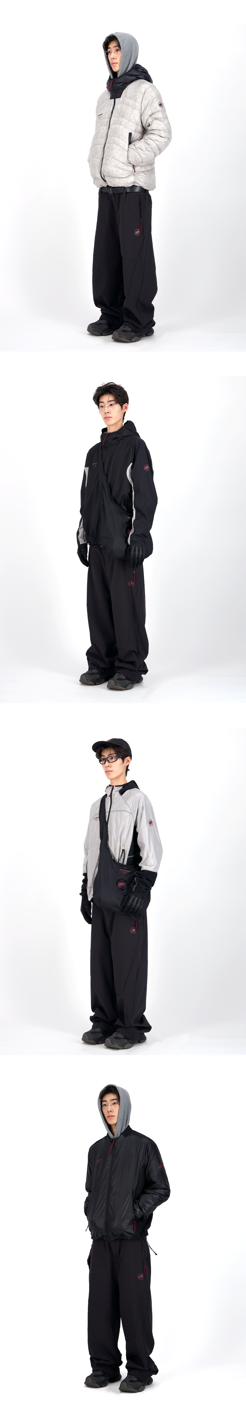 MAMMUT × UNDERMYCAR PANTS - BLACK
