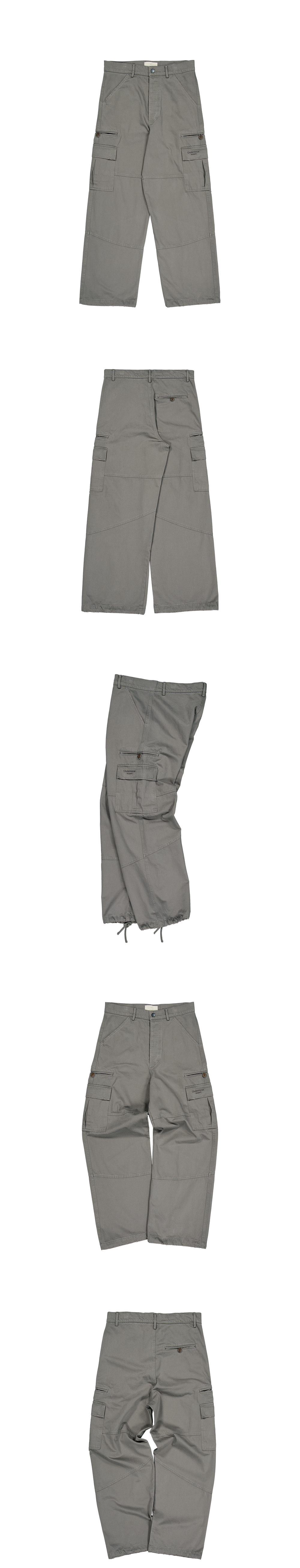 Mu.196 Classic Logo Mono Arc Cargo Pants Vintage Sand