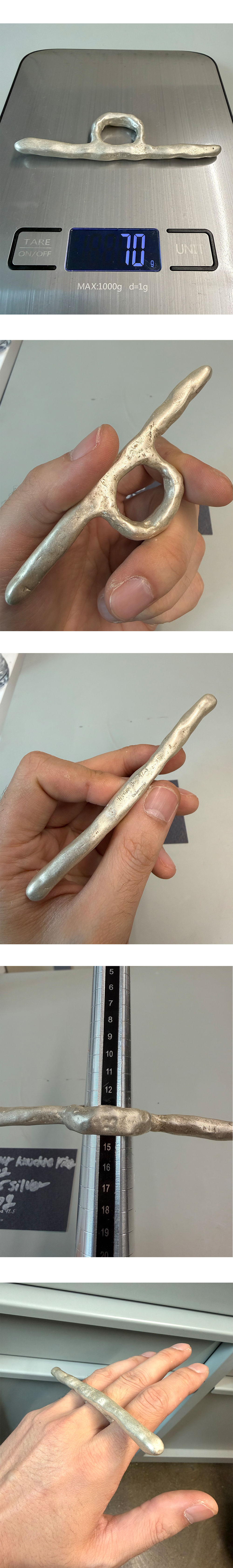 Armor knukle ring