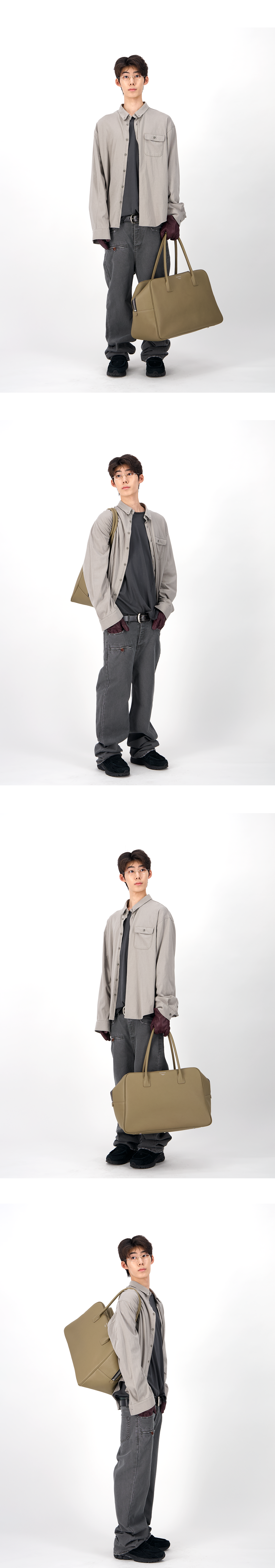 AGED JERSEY SHIRTS - TAUPE