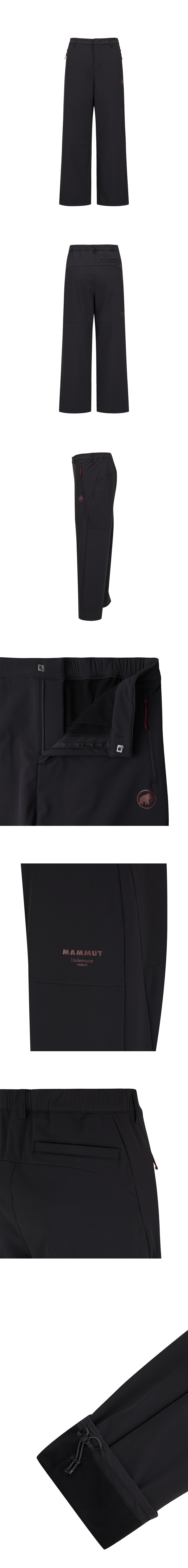 MAMMUT × UNDERMYCAR PANTS - BLACK