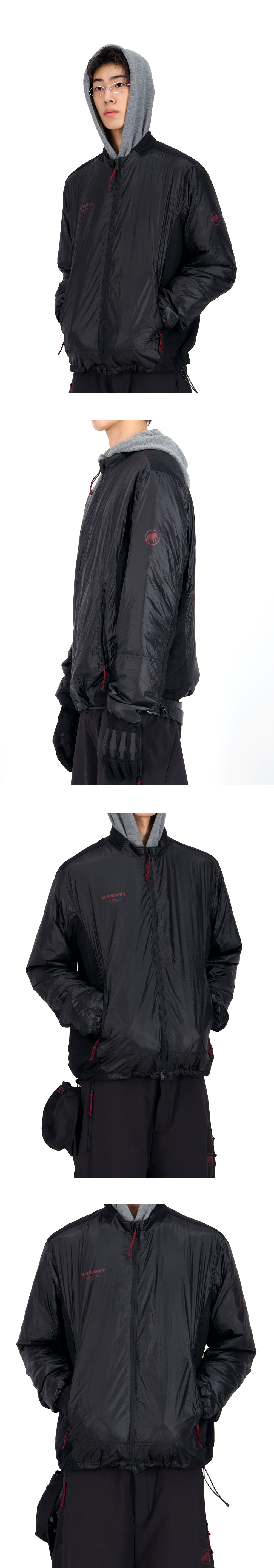 MAMMUT × UNDERMYCAR IN JACKET - BLACK