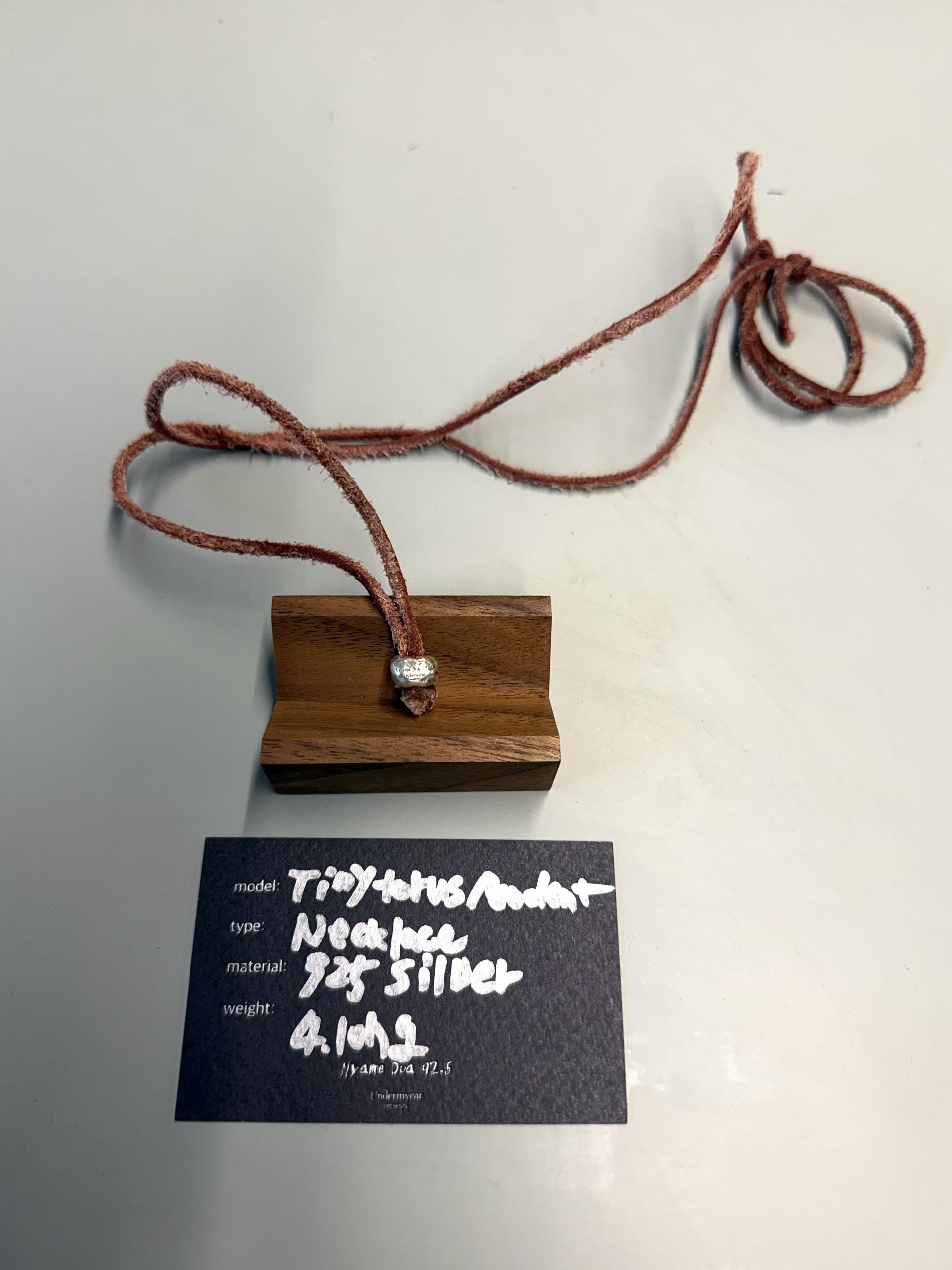 tiny torus pendant