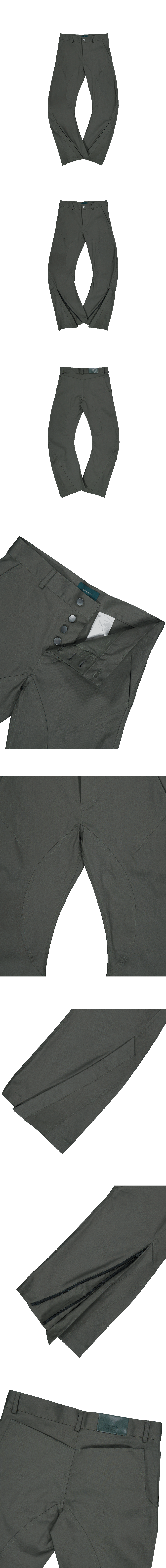 ARC CURVE PANTS - DARK OLIVE