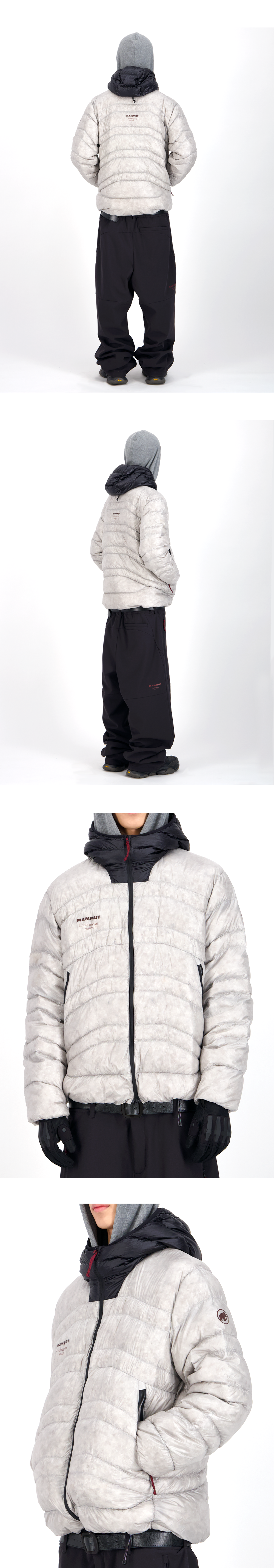 MAMMUT × UNDERMYCAR IN DOWN JACKET - GRAY