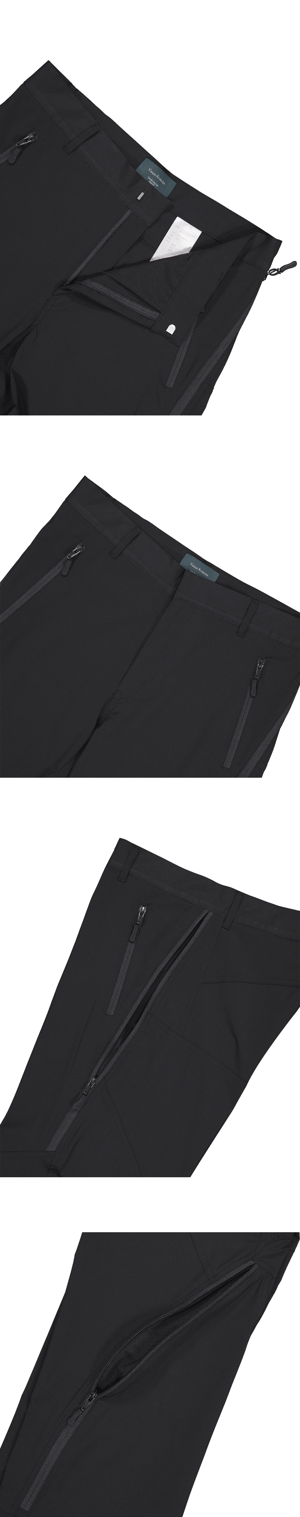 HATCH VENTILATION SYSTEM PANTS- BLACK
