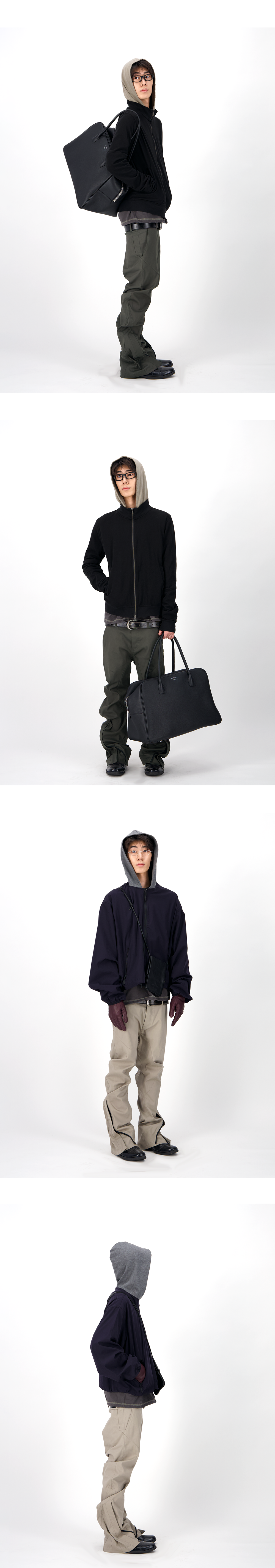 ARC CURVE PANTS - DARK OLIVE