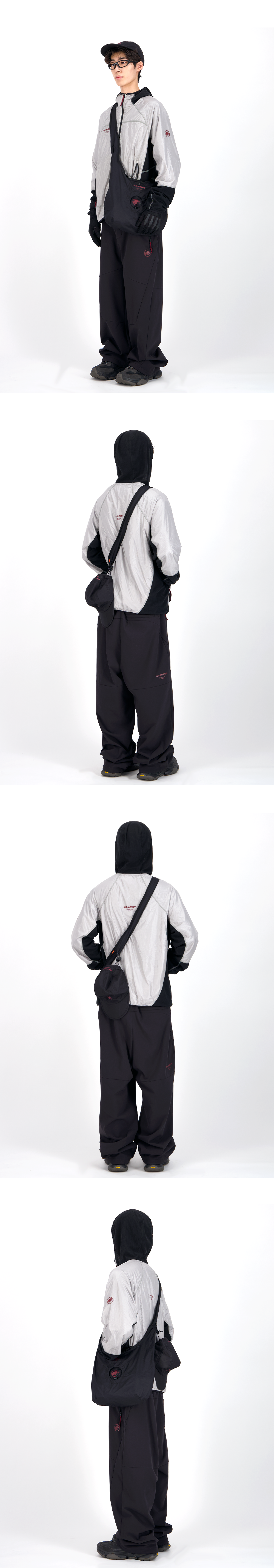 MAMMUT × UNDERMYCAR HYBRID JACKET - GRAY