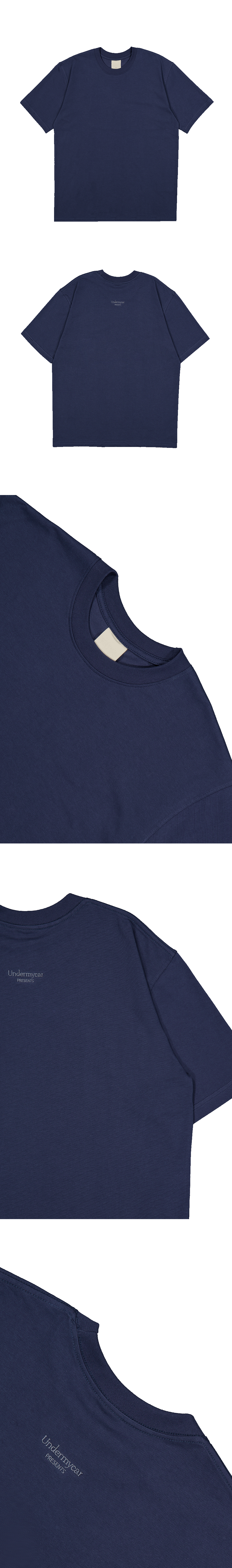 Mu.189 Classic Logo Comfort Fit T-Shirts Navy