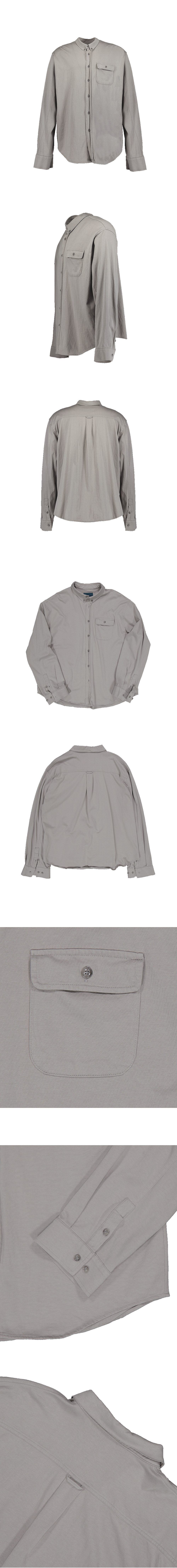 AGED JERSEY SHIRTS - TAUPE