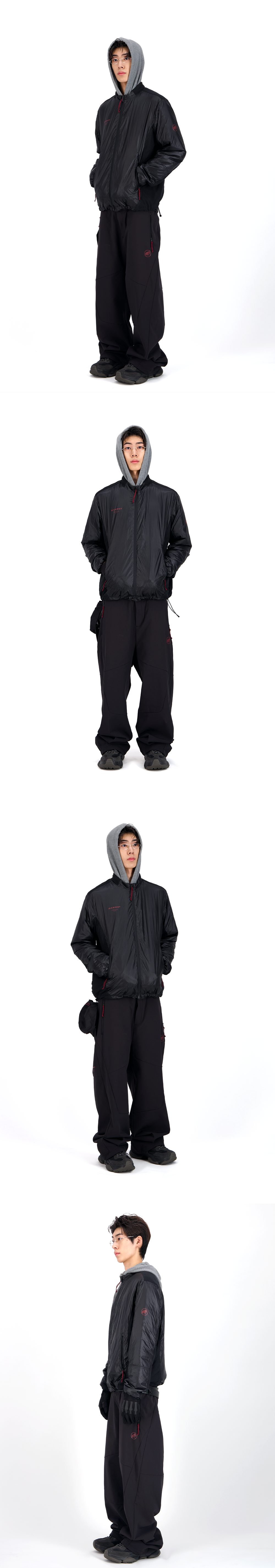 MAMMUT × UNDERMYCAR IN JACKET - BLACK