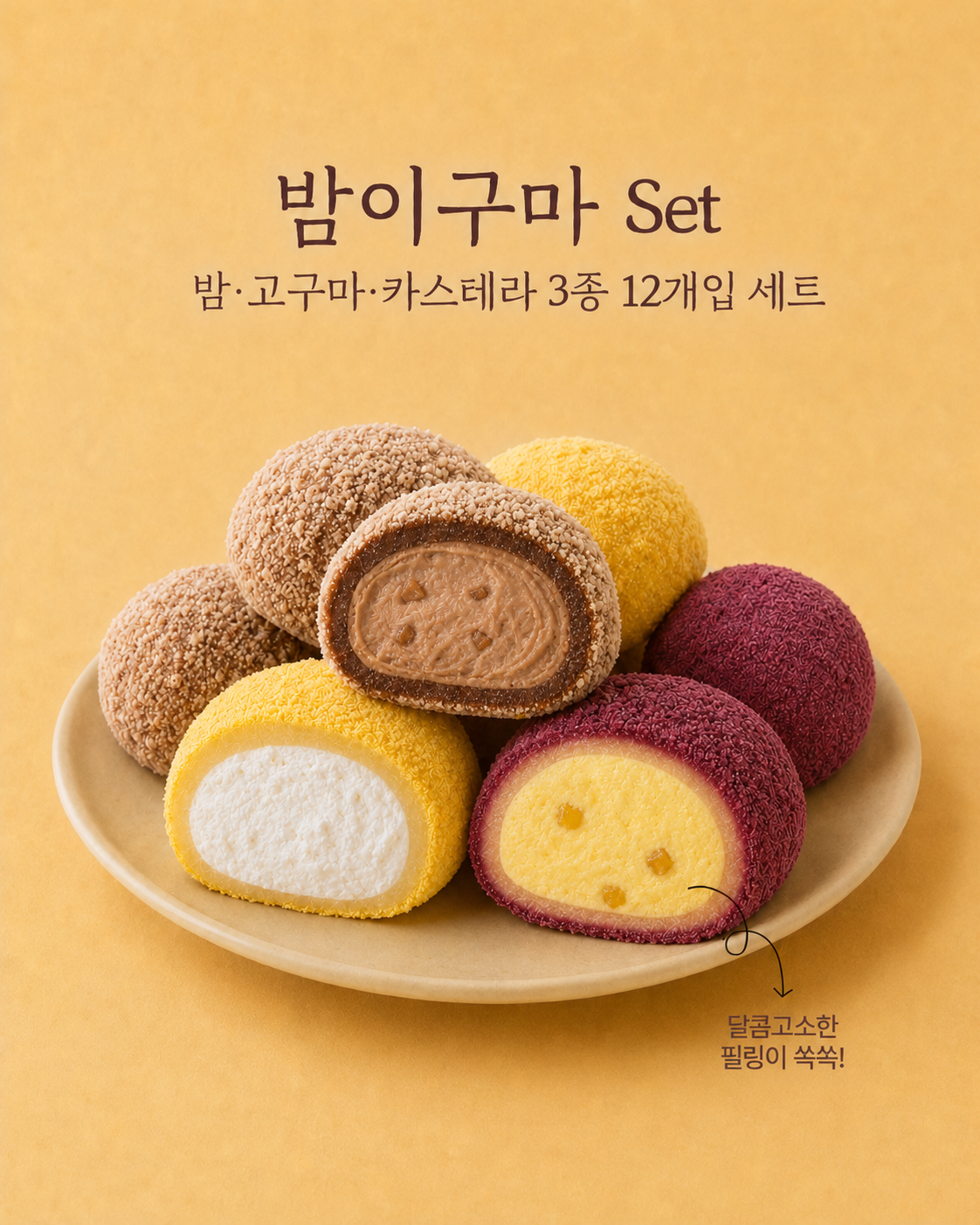 밤이구마 3종세트