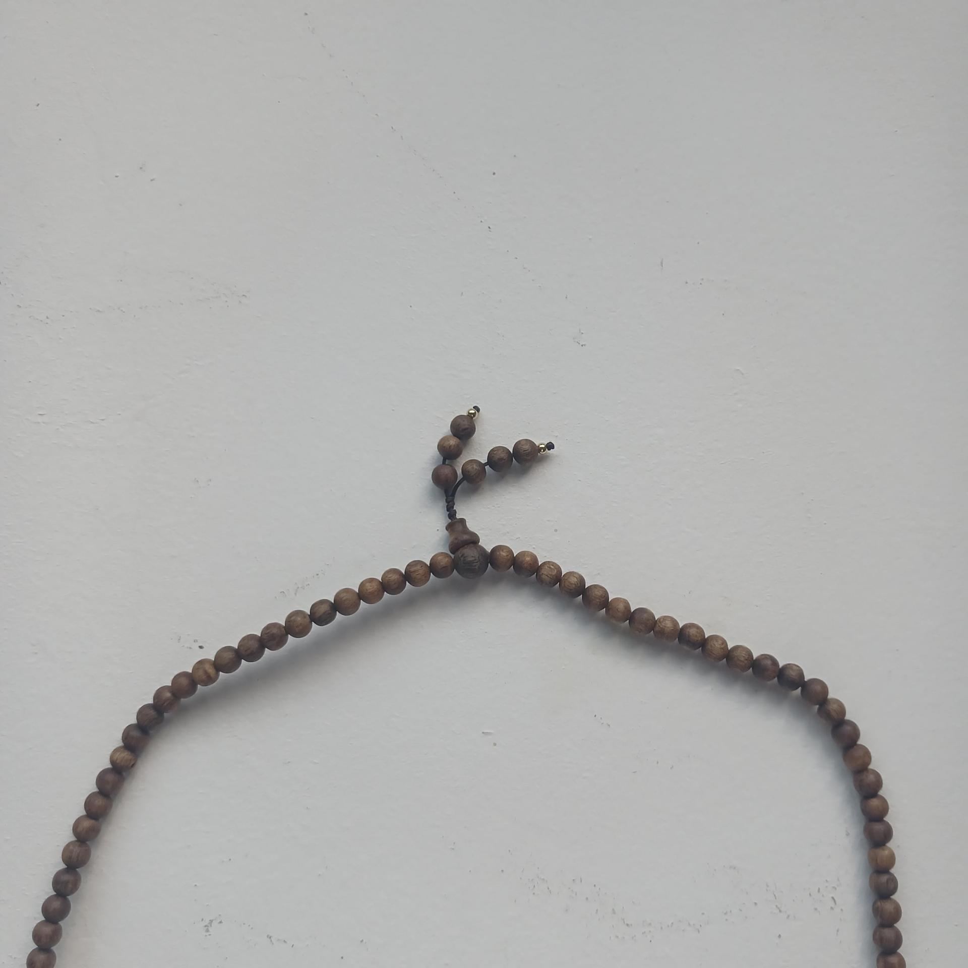 침향 염주 팔찌 (6mm)
