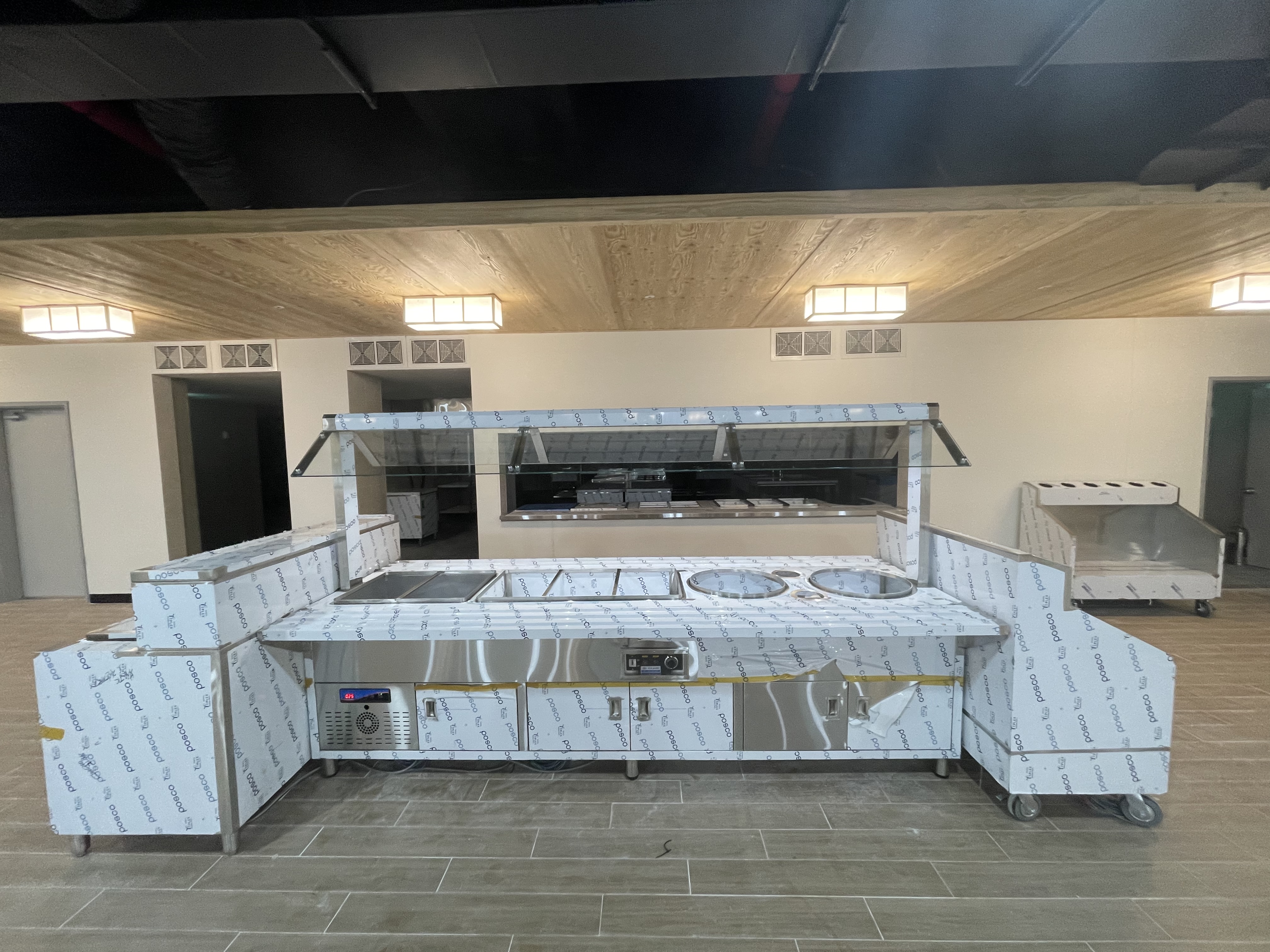 스텐 자율배식대 제작