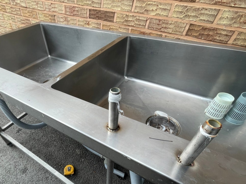 싱크대배수구교체