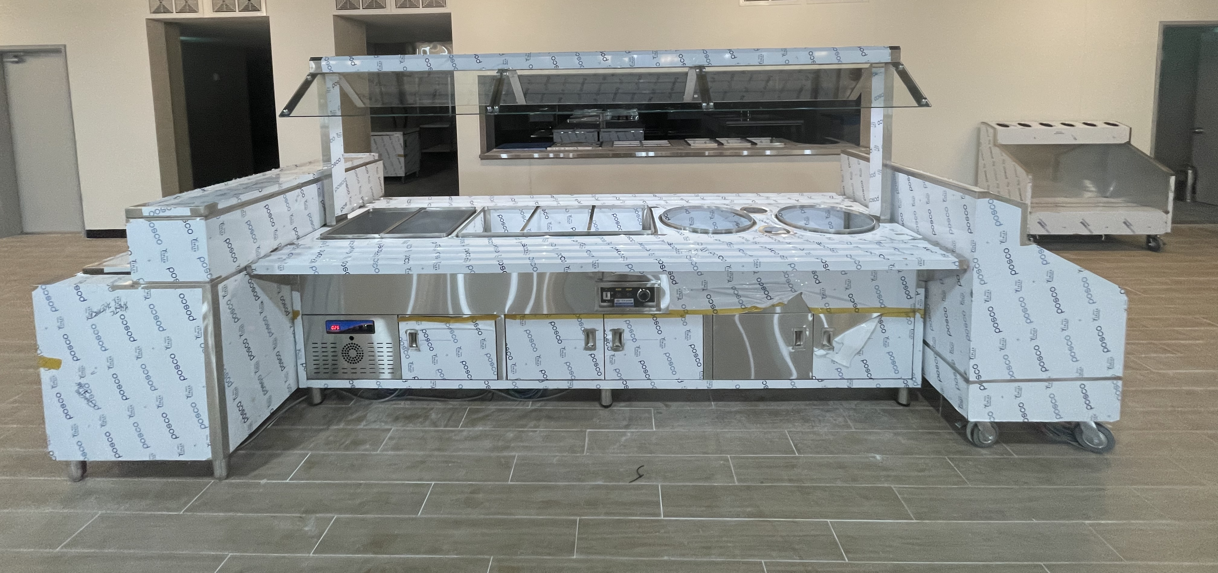 자율배식대 냉장고