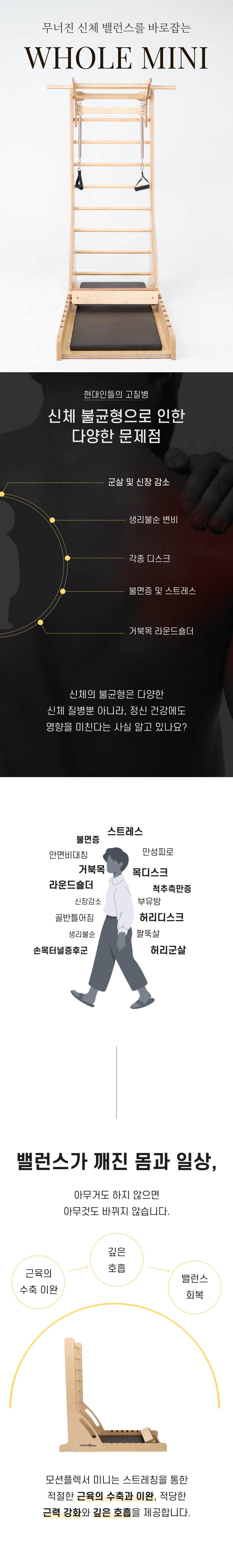 모션케어 필라테스 모션 플렉스 미니 홀바디