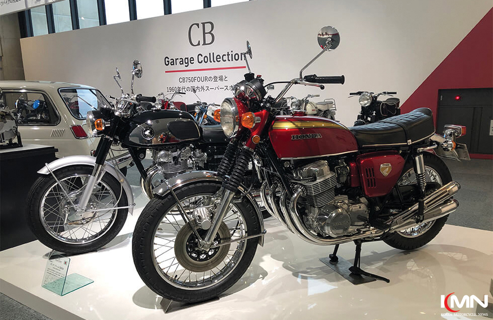 양산형 4기통 엔진을 탑재해 슈퍼바이크의 대중화를 선언한 1969년식 CB750 Four