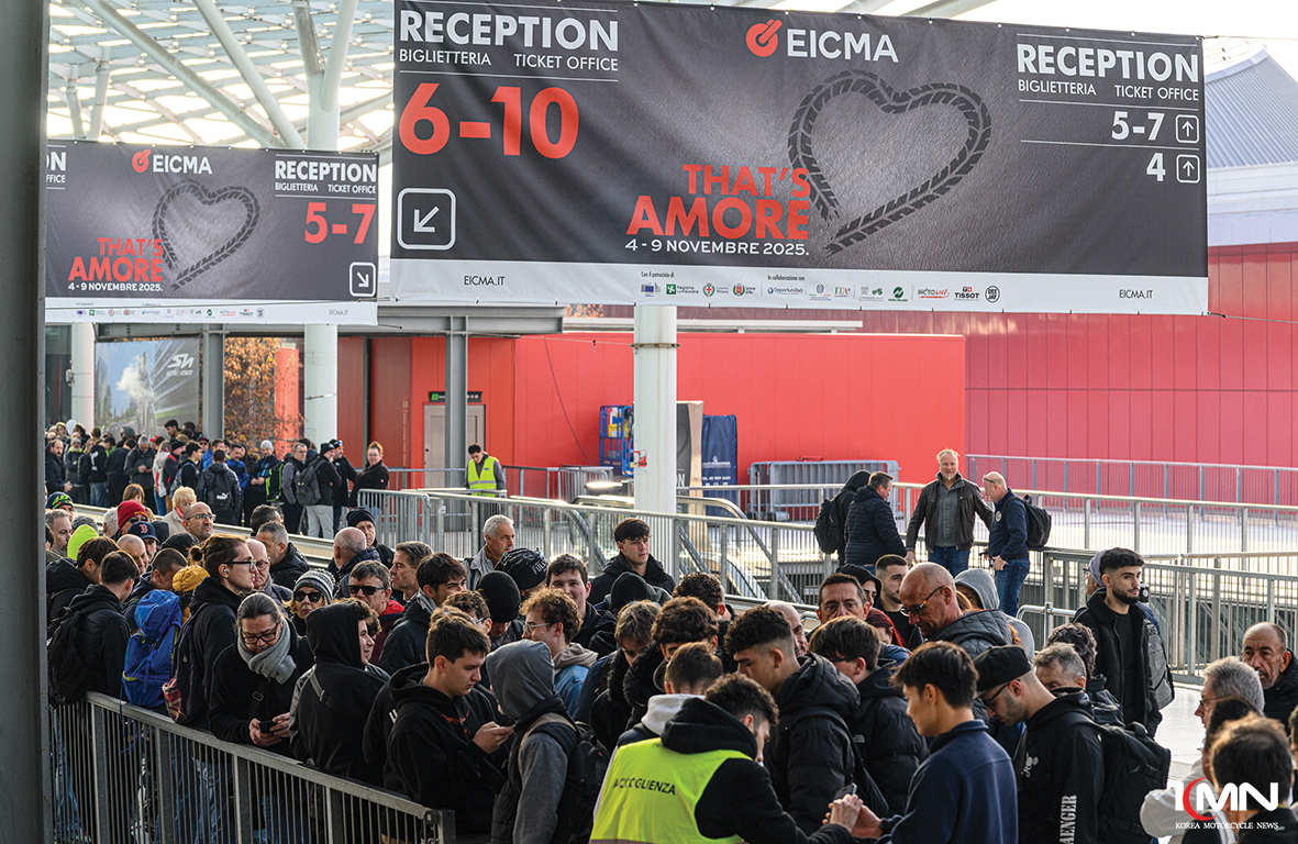 제82회를 맞이한 이탈리아 밀라노 EICMA 2025 현장 전경