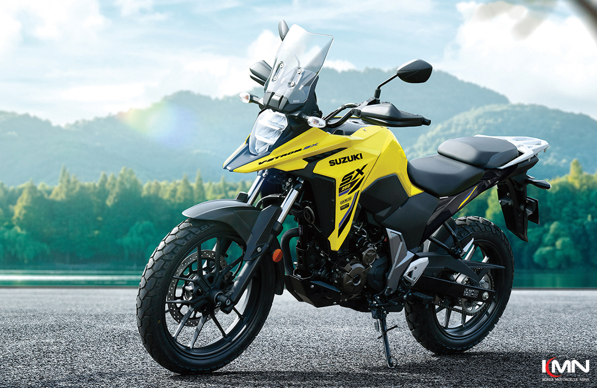 새로운 컬러로 단장하고 일본 시장에 출시된 2026년식 스즈키 V-Strom 250SX