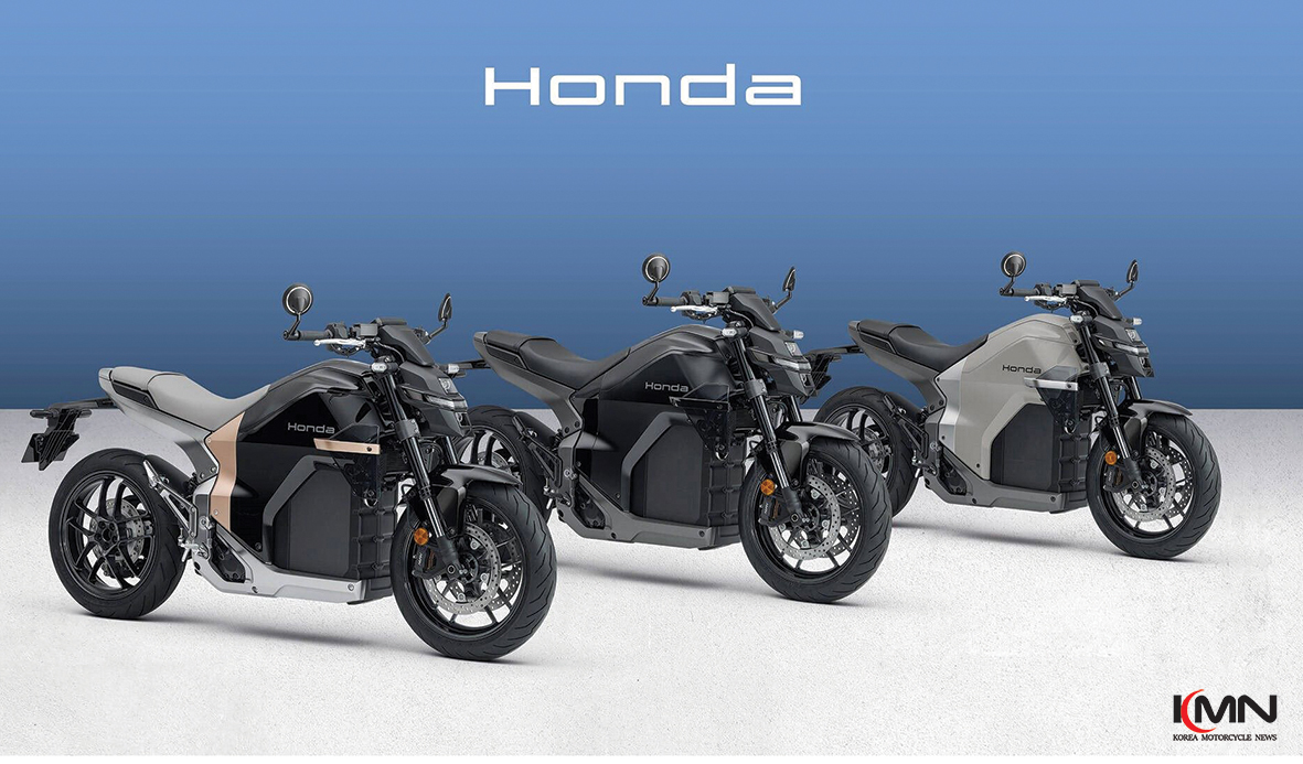 EICMA 2025에서 세계 최초로 공개된 혼다의 첫 양산형 전동 모터사이클 WN7.