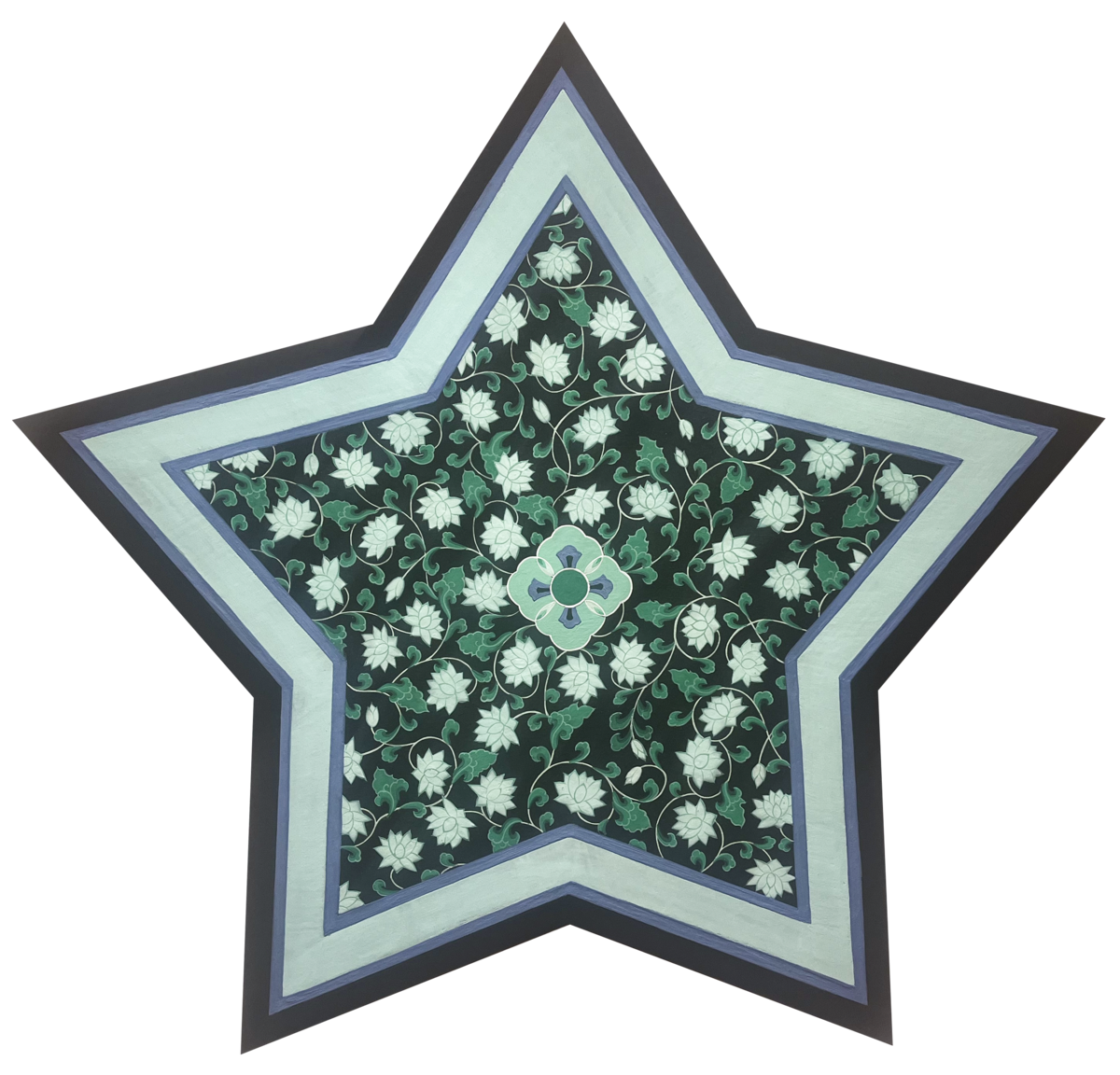 이지민_ 온화별, 60x60cm, 목본채색, 2025