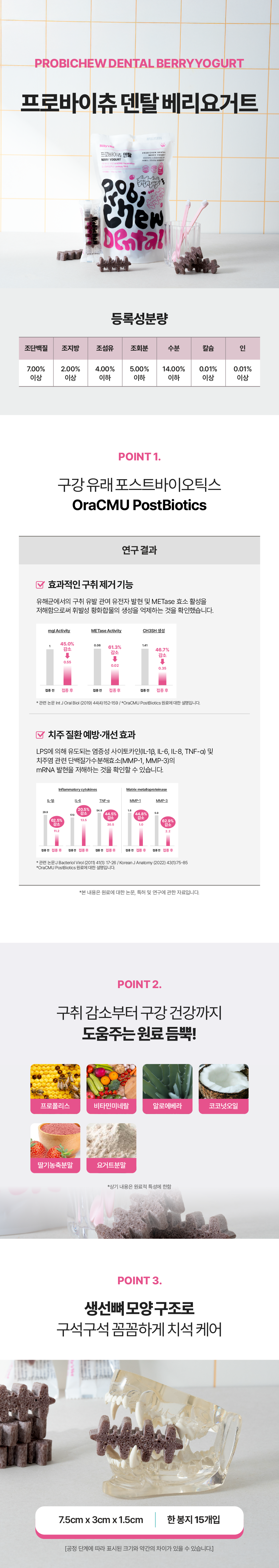 프로바이츄 덴탈 3개 골라담기