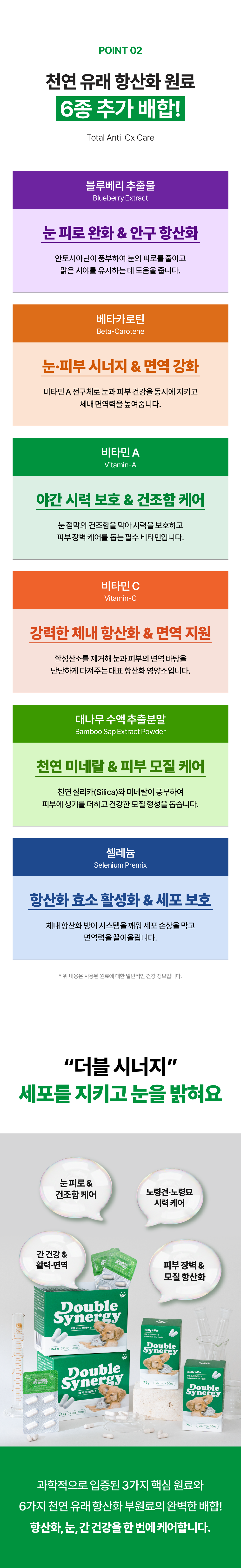 [항산화+눈 건강] 더블 시너지 90캡슐