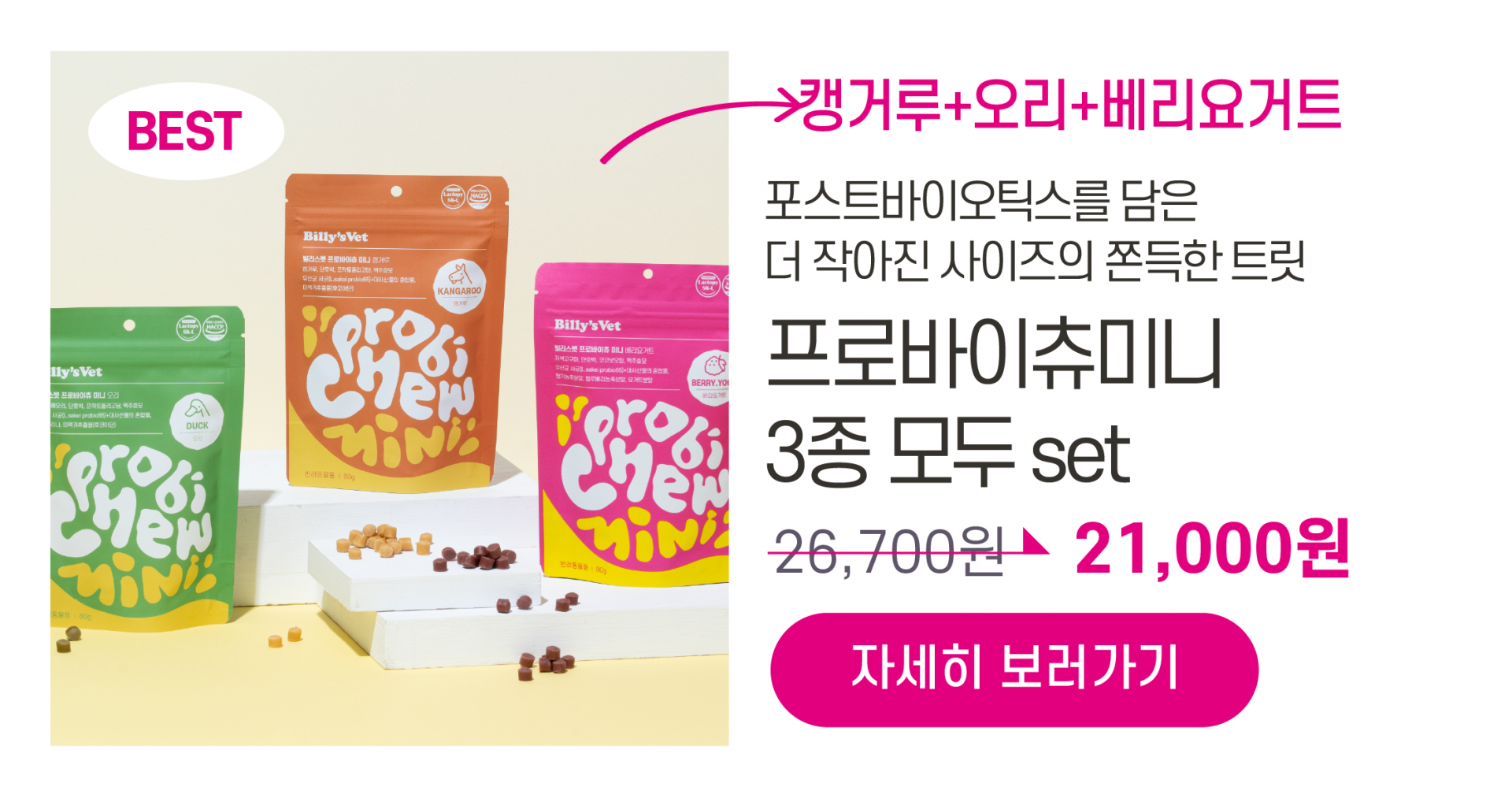[춘봉9차공구] 빌리스벳 전제품 할인🎁