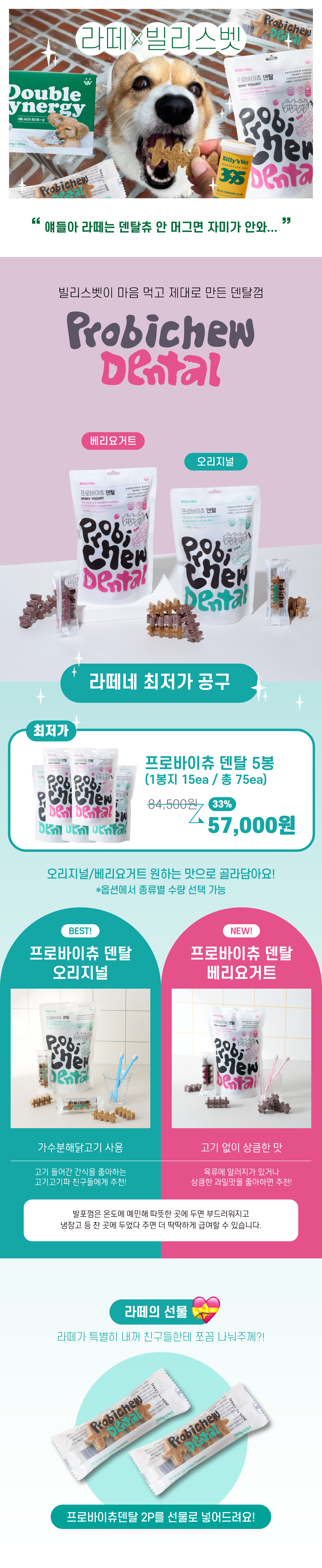 [라떼X빌리스벳] 프로바이츄덴탈 9차 공구✨