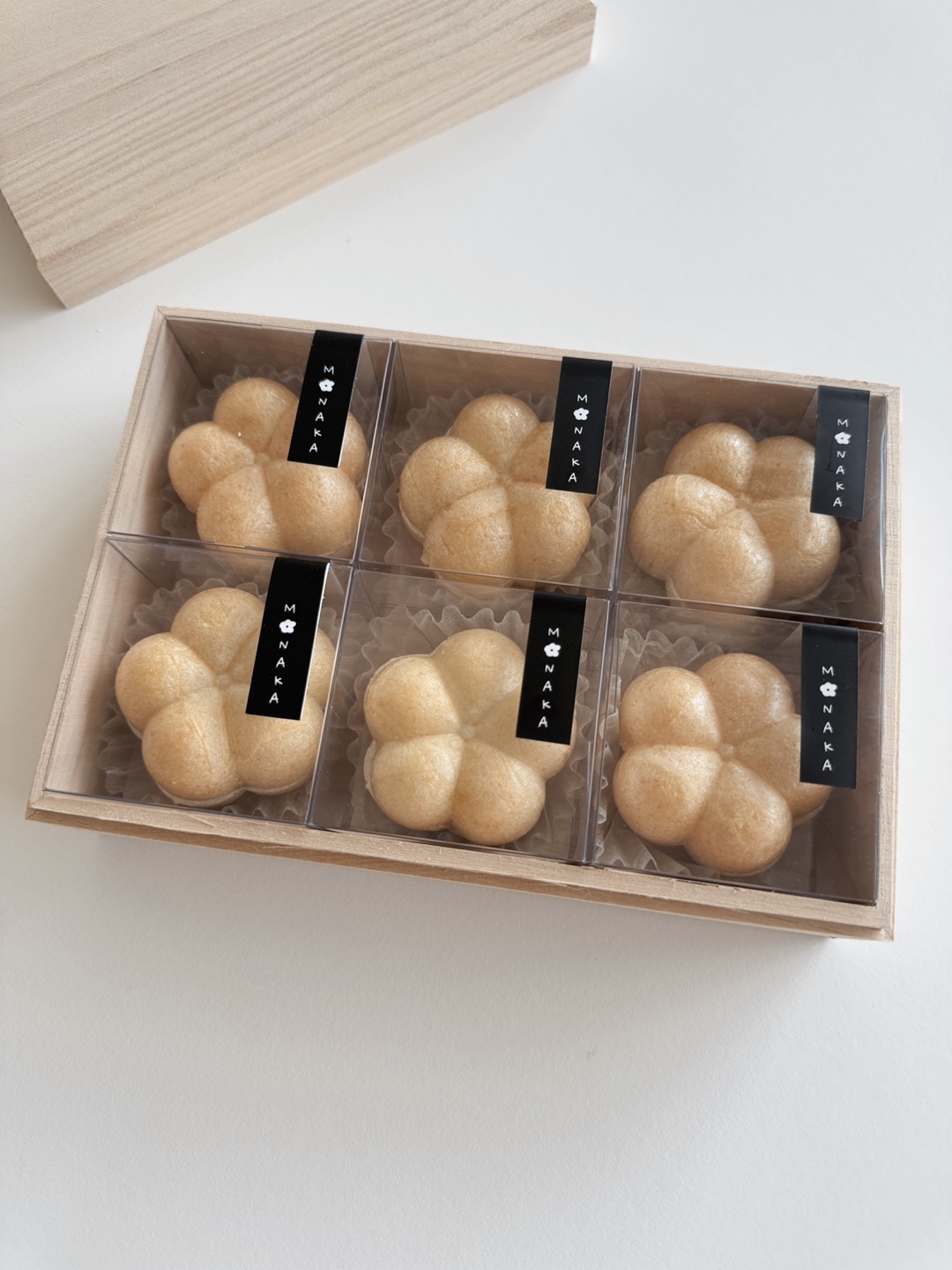 매화 찹쌀 모나카