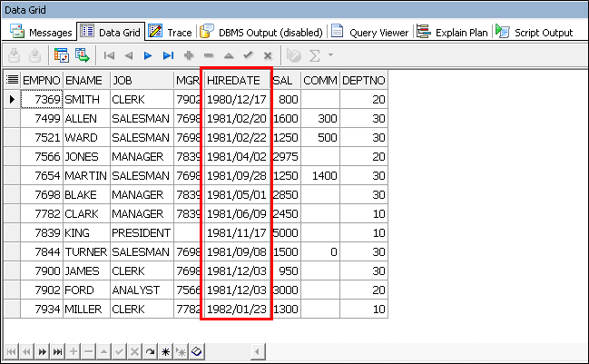 How To Compare Two Tables In Toad For Oracle