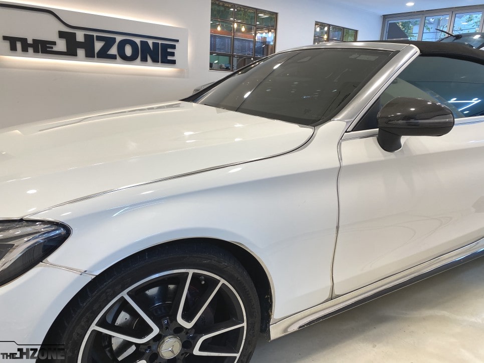 서울 / 랩핑 / 랩핑 제거 / AMG C43 / 벤츠 / 강남.송파.서초.동작.강동