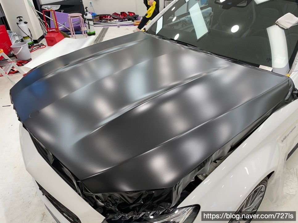 서울 / 랩핑 / 사틴 블랙 / C63 AMG / 벤츠 / 광진.성동.동대문.중랑