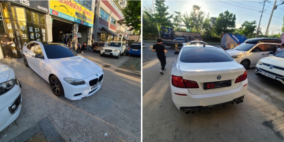 인천 서구 / 랩핑 / BMW / 5시리즈
