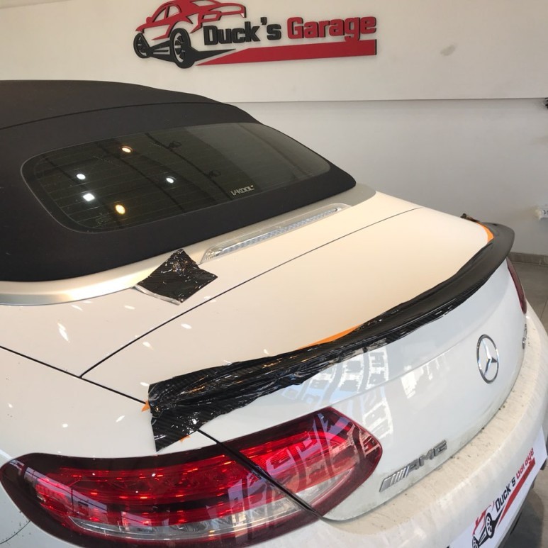 강원 / 랩핑 / 부분 랩핑(카본) / C43 AMG / 벤츠