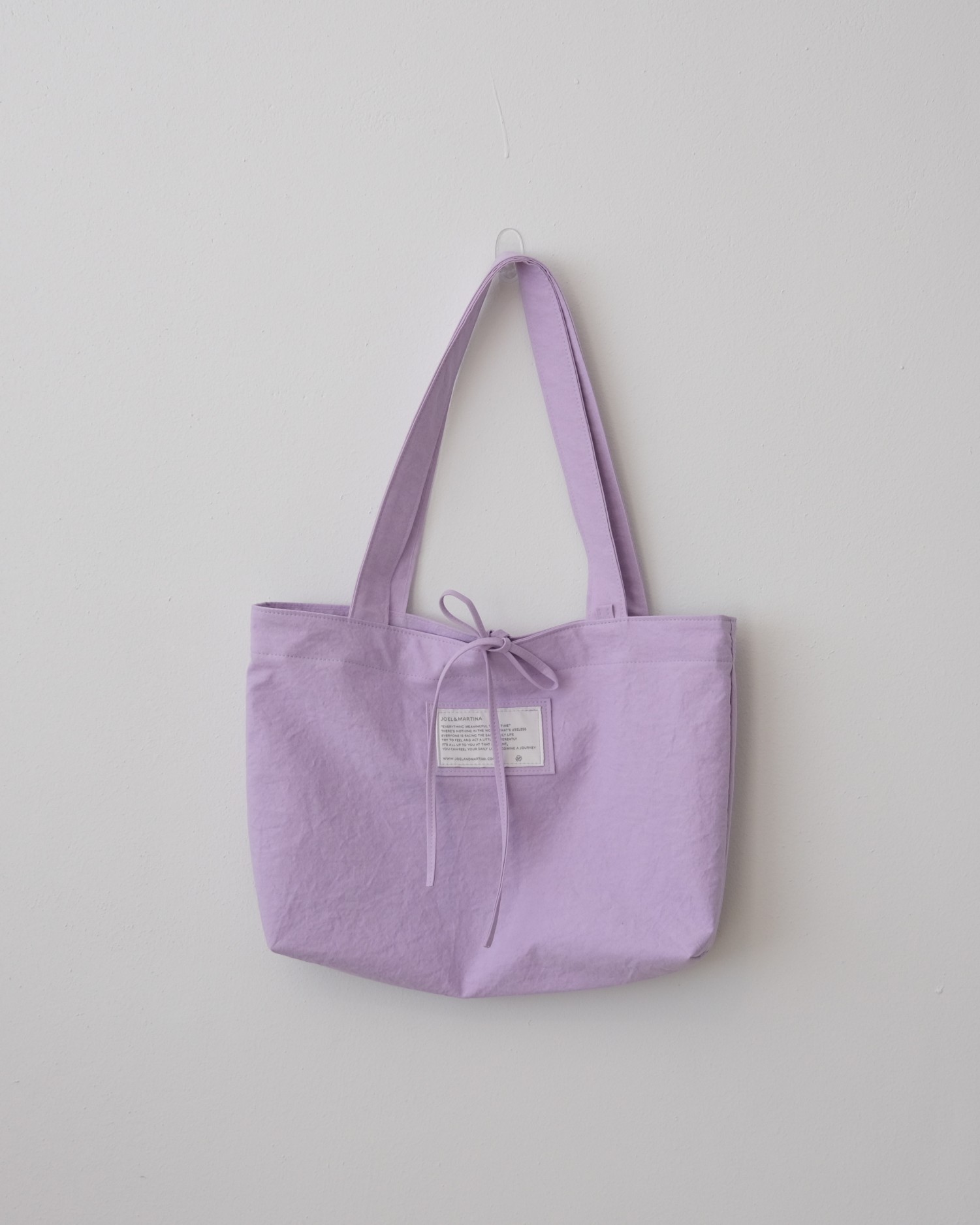 ribbon bag - gray