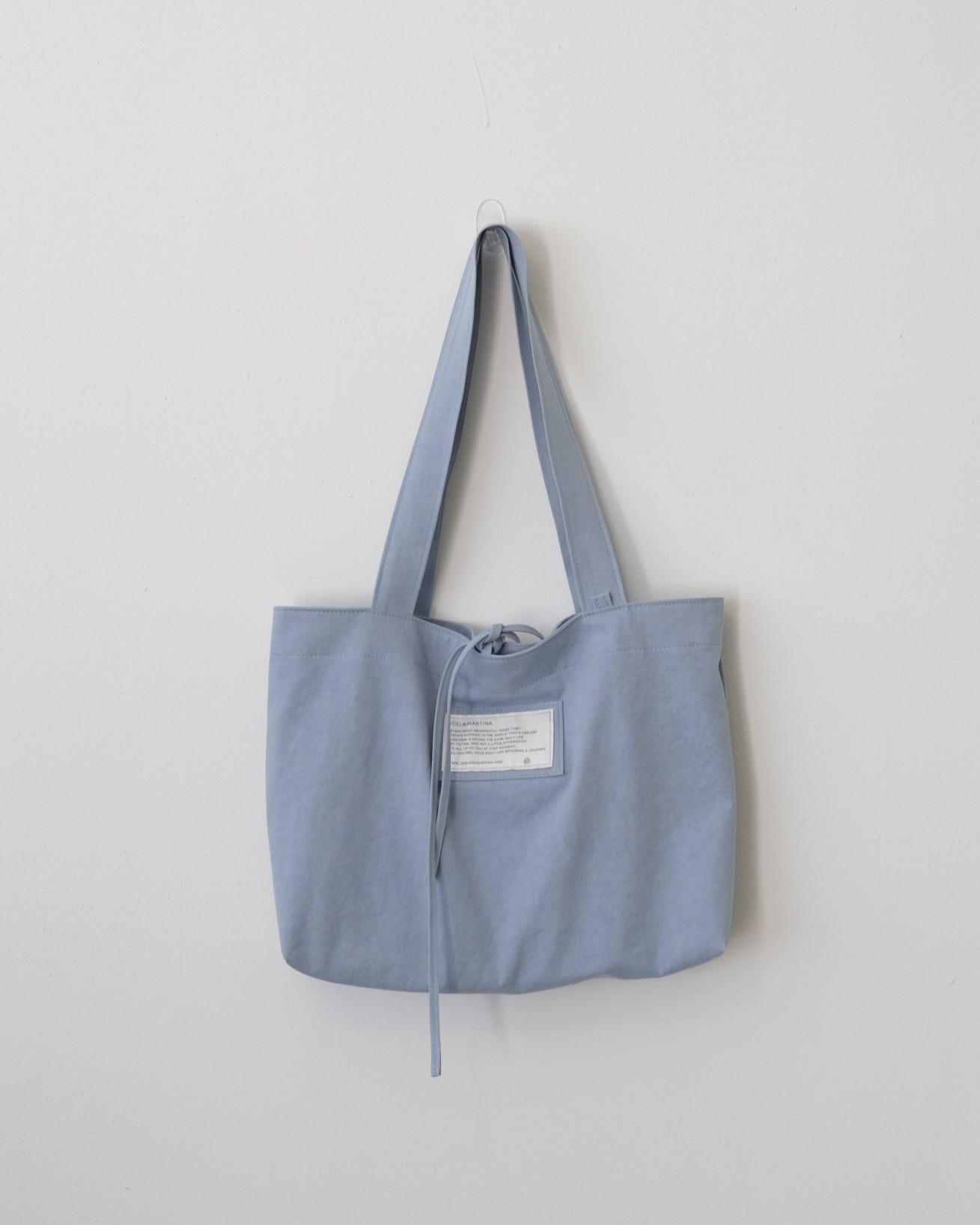 ribbon bag - gray