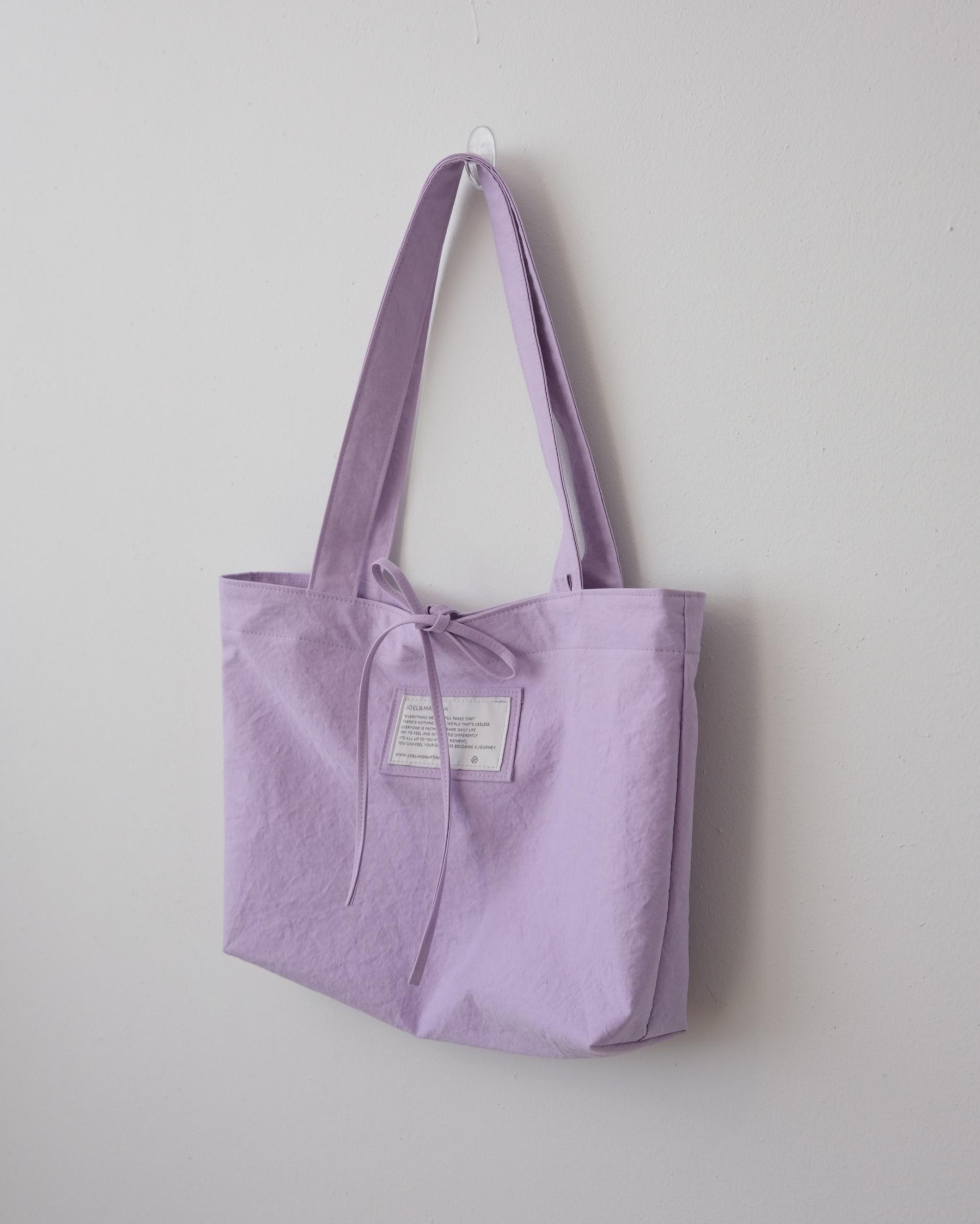 ribbon bag - gray