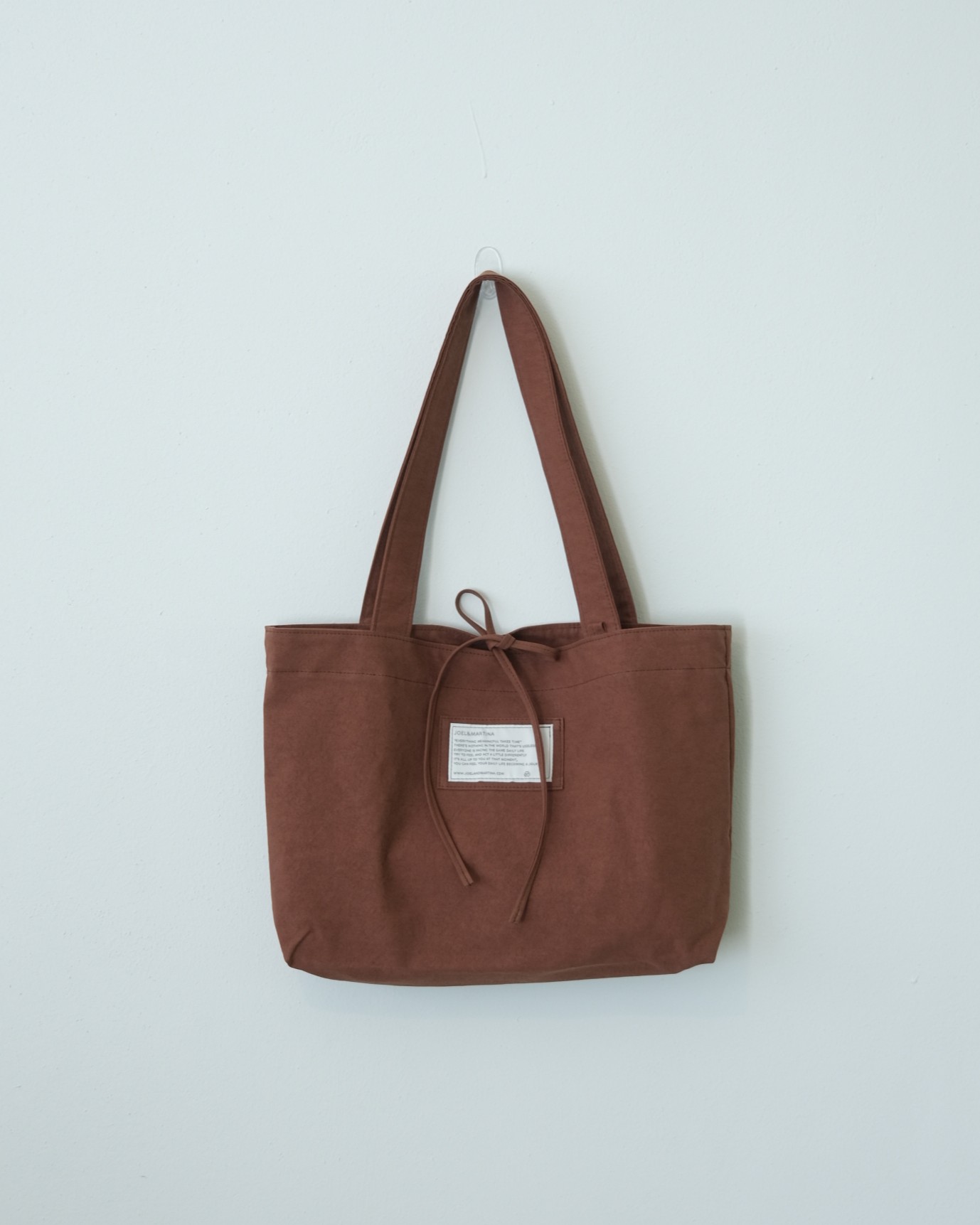 ribbon bag - gray