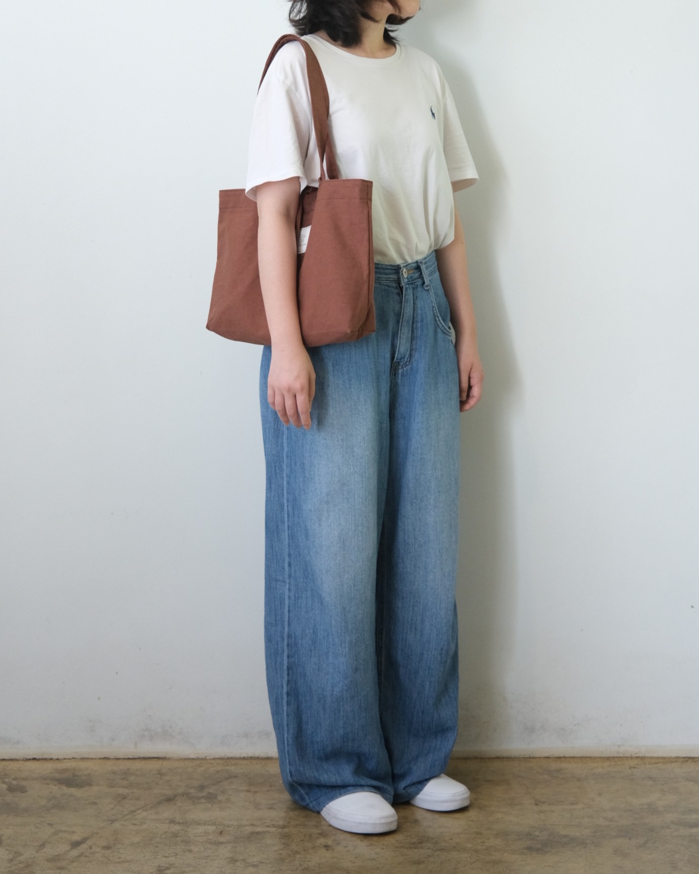 ribbon bag - gray