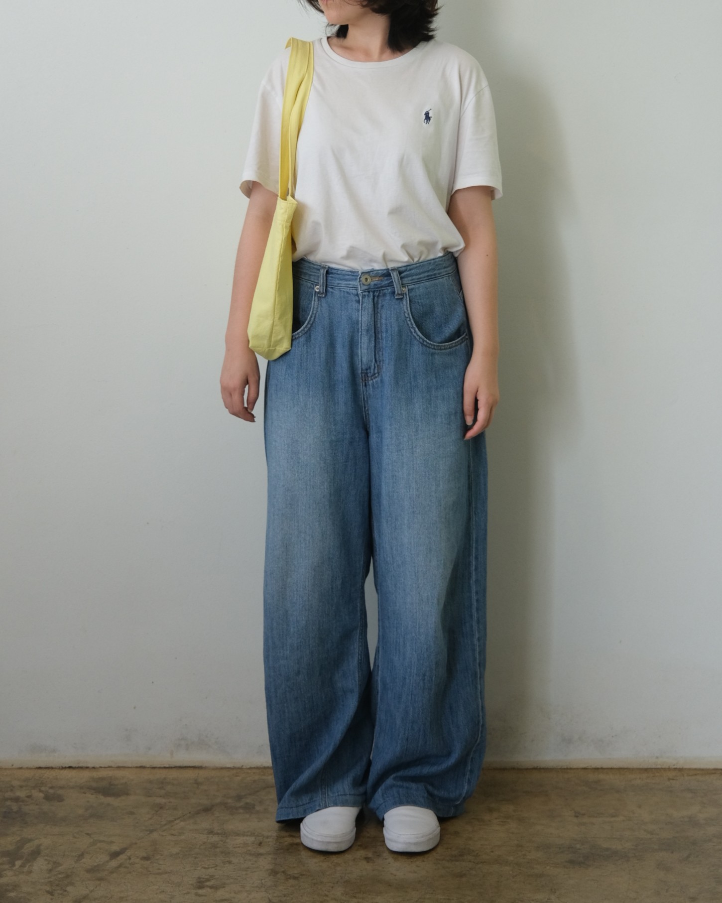 ribbon bag - gray