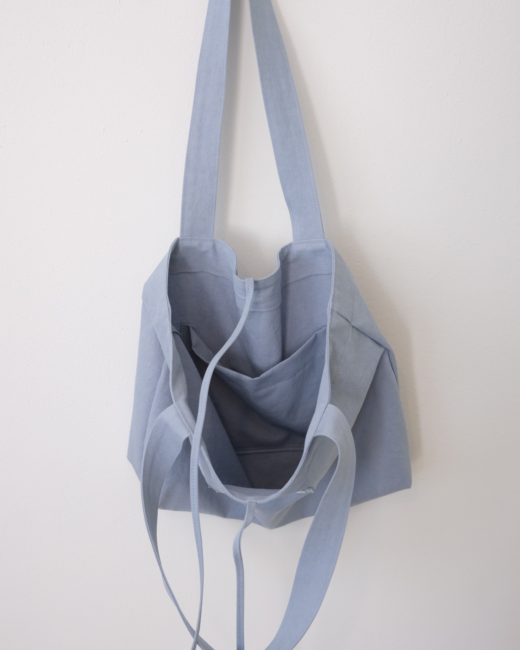 ribbon bag - gray